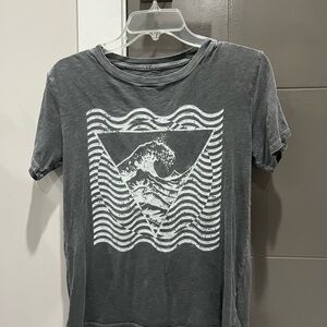 Gray Graphic Women's T-Shirt